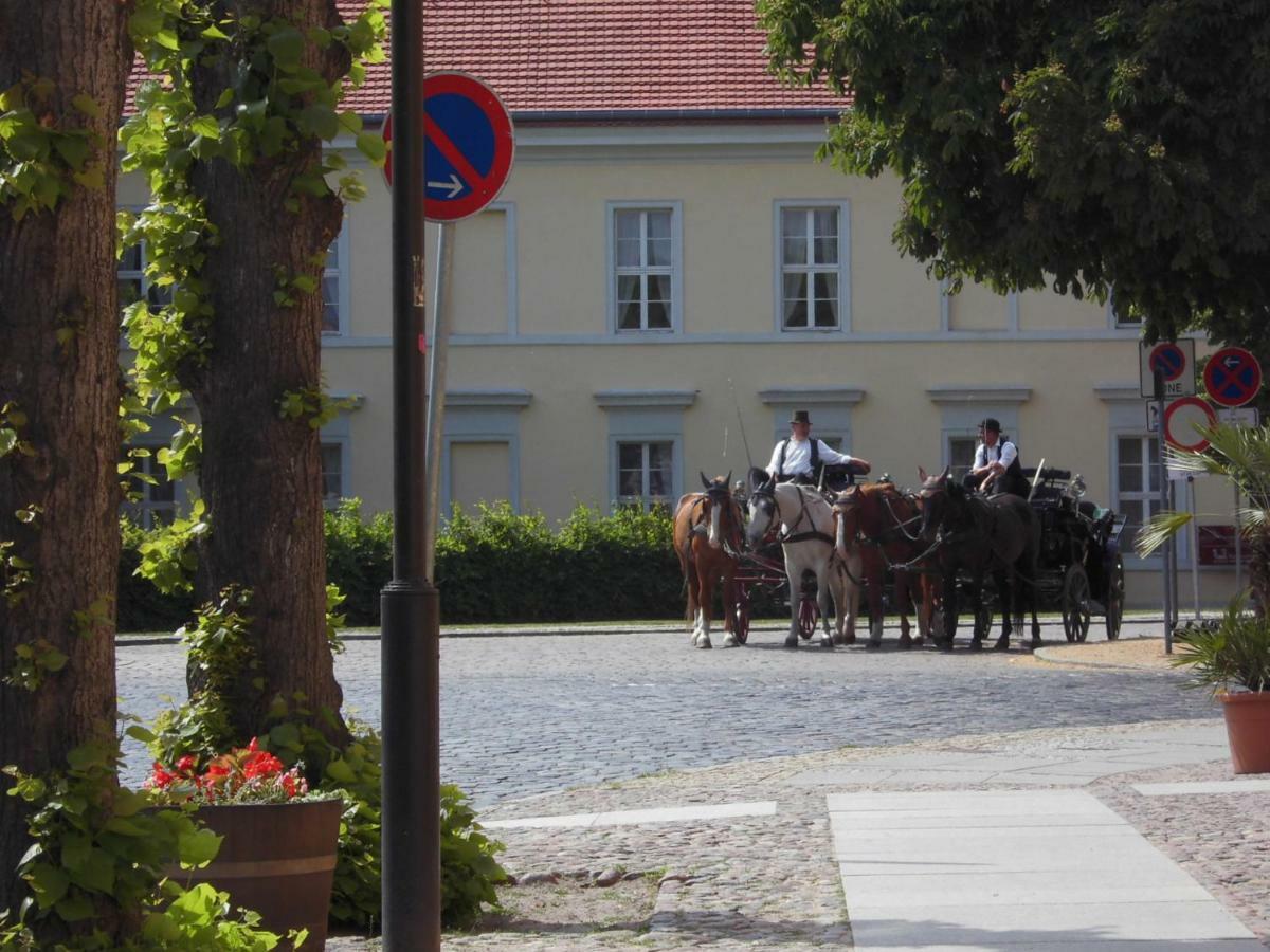 Schlossparkferienwohnungen Rheinsberg Mit Garten Екстериор снимка
